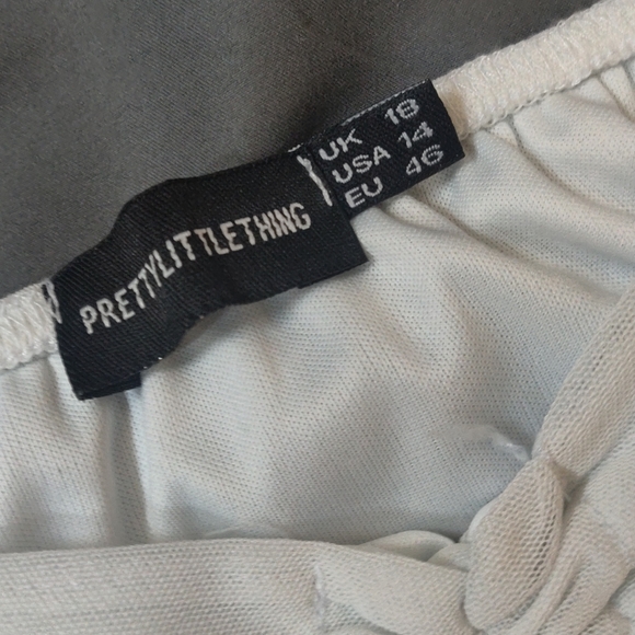 Prettylittlething White Ruched Dress - Bulk Plus Bundle Deal! - Picture 5 of 10